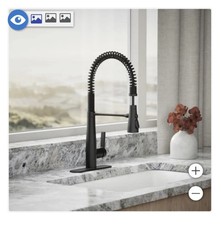 Kohler Vind Semi-Professional Pull-down Kitchen Sink Faucet Matte Black - Faucets price