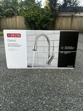 Delta Classic Single Handle Pull Down Sprayer Kitchen Faucet in Stainless Steel Faucets price