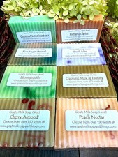 SOAP HandMade Goats Milk Scented Bar Bath Moisturizing 140 Scents U Choose 4.3oz Baby Soap price