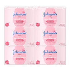 Johnson's Baby Soap Bar - Moisturizes,Paraben Free,Hypoallergenic 3oz Pack of 6 Baby Soap price