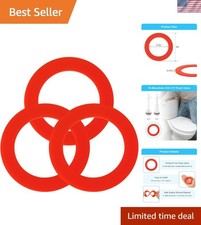 Silicone Flush Valve Seals - 3 Pack for Mansfield 210/211 - Water-Saving Design Flush Valve price