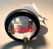 Flush Valve, 3.2 in. Porcelain Flush Hole, 1 Piece Toilet, Silicone Seal Flapper Flush Valve price