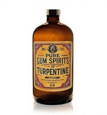Pure Gum Spirits of Turpentine 100%  16 oz  - By EnergyMedic Turpentine price