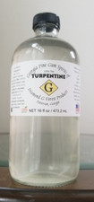 Georgia 100% Pure Gum Spirits of Turpentine Distilled Pine Glass Bottle 16oz Turpentine price