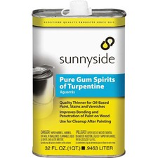 Sunnyside Pure Gum Spirits Of Turpentine Aguarras 32oz Turpentine price