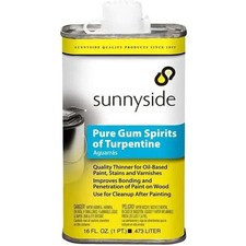 Sunnyside Pure Gum Spirits Of Turpentine Aguarras 16oz Turpentine price