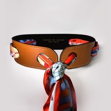 Reversible Scarf Waist Belt Leather Accessory Leather scarf belt Scarf price