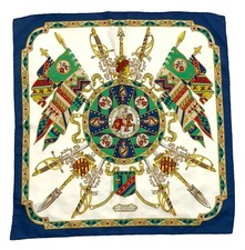 TAITTENGER Silk Old England Themed Women’s Square Scarf Scarf price