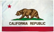 California Flag CA State Banner Pennant 3x5 foot indoor outdoor 36x60 inches New Flags & Pennants price