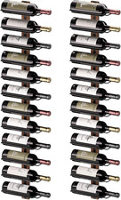 Stylish Wall-Mounted Wine Rack for 24 Bottles - Perfect for Kitchen & Bar Wine Rack price