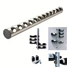 Stainless Steel Wine Rack Bar Wall Mounted Kitchen Holder 12 Bottles Wine Rack price