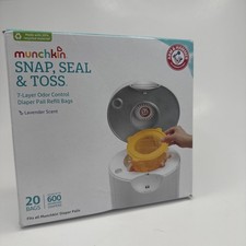 Munchkin® Arm & Hammer Diaper Pail, Holds up to 600 Newborn Diapers, 20 Pack Diaper Pail price