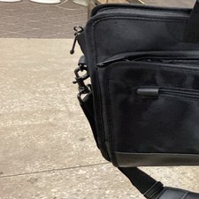 Black Briefcase/Document Case Medium Zip Pockets Adjustable Shoulder Strap Travel Bag price