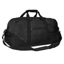 DALIX 21" Sports Duffle Gym Sling Travel Bag in Black Travel Bag price
