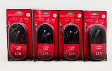 12ft Feet S-Video Cable For Tv, Satellite/Cable DVD/DVR/AV Receiver Box Of 4{G2} Satellite Cable price