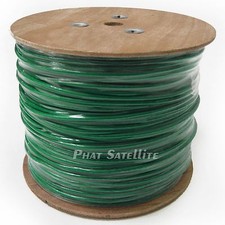 12 or 10 Gauge AWG Green Solid Copper Grounding Wire UL Listed Cable Satellite Satellite Cable price