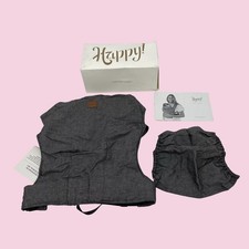 Happy Original Baby Carrier 32509 Charcoal Ergonomic Linen/Cotton #NO3264 Baby Carrier price