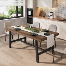 63" Industrial Executive Desk Large Writing Table Sturdy Metal Base Executive Furniture Set price