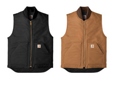 Carhartt Men's Duck Vest NWT 2023 Vest (Outdoor) price