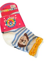Planet Girl Sox Girls 3 Pair -Usually $3  BACK To School Special Girls' Socks Set price