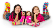 Footwear, Maplelea: ~❤️Saltspring Socks Set for Girls and 18-inch Dolls Girls' Socks Set price