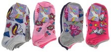 Girls Unicorn Socks Set 12 Pairs Low Cut Size 6-8 Rainbows Diamonds Stars Gift Girls' Socks Set price