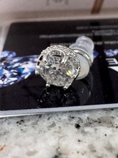 925 sterling silver moissanite earrings Diamond Earrings price