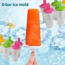 8-Cavity Ice Cream Lolly Maker Form DIY Pop Mould Frozen Popsicle Yogurt Molds Ice Cream Maker price
