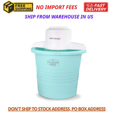 Electric Ice Cream Maker Machine 4 Quart Frozen Dessert Parlor Style Home Use Ice Cream Maker price