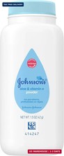 Naturally Derived Cornstarch Baby Powder with Aloe and Vitamin E for Delicate Sk Baby Powder price