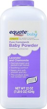 Equate Baby Lavender Chamomile Hypoallergenic Cornstarch Baby Powder 6 Ounce Baby Powder price