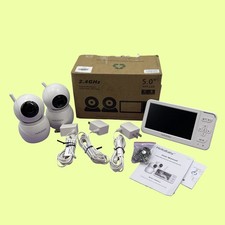 HelloBaby HB6053-2 5.0" IPS LCD Wireless Baby Monitor and x2 Cameras #U4373 Baby Monitor price