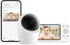 Eufy E20 Security Baby Monitor with 2K HD Camera, 5'' 720p Display, 24/7 record Baby Monitor price