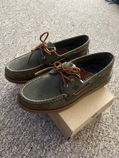 🔥Sperry top sider gold cup university olive green Rare!!🔥 Men's Boat Shoes price