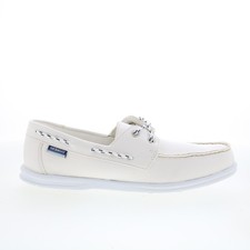 Sebago Jackman 78114CW-911 Mens White Loafers & Slip Ons Boat Shoes Men's Boat Shoes price