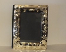 Gold colored Baby Photo Frame/Album Holds 40 4x6 Photo in the Frame/Album Baby Photo Frame-Album price
