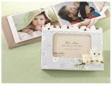 Lillian Rose Blue Baby Boy Photo Album with Photo Frame On Cover 24PH210 OB Baby Photo Frame-Album price