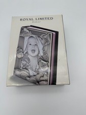ROYAL LIMITED SILVER PHOTO FRAME BABY PICTURE PHOTO ALBUM Brand New Baby Photo Frame-Album price