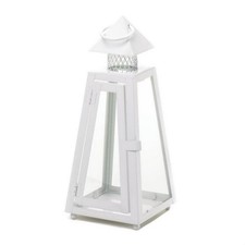 Summit White Candle Lantern Decorative Lantern price