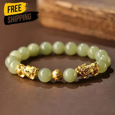 Prosperity Pixiu Hand Chain & Lucky Crystal Bracelet Jewelry Gift Shahmeran Bracelet price