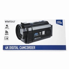 Vivitar 4K Ultra HD Digital Camcorder WiFi 48MP 16x Zoom 3" Touch Screen Digital Video Cameras price