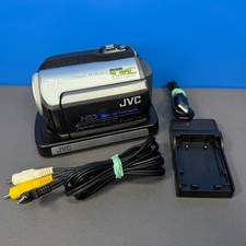 JVC EVERIO HDD HARD DISK CAMCORDER DIGITAL VIDEO CAMERA 30GB GZ-MG155U TESTED Digital Video Cameras price