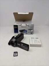 Sony HDR-CX130 Handycam Digital Video Camera w/ Battery, Charger & 128GB SD card Digital Video Cameras price