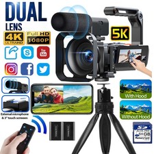 5K 56MP Dual Lens Video Camera Camcorder for YouTube Vlogging Wifi Night Vision Digital Video Cameras price