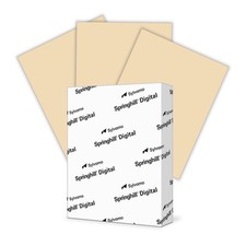 Springhill Tan Colored Copy Paper, 24lb Bond/60lb Text, 8.5 x 11, 500 Sheets Colored Copy Paper price