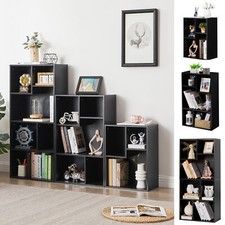 Bookshelf Wide Storage 2/3/4 Shelf Organizer Home Office Wood Display Shelves Office Shelving price