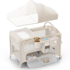 4 in 1 Baby Bassinet, Pack and Play, Bedside Crib Sleeper, Diaper Changer - Come Baby Crib price
