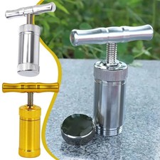Aluminum Compressor Presser Tobacco Herb Press Squeezer Herbal Crusher T Handle Handle price