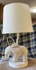 Elephant Table Lamp with Fabric Shade, Baby Room, Kids Room. Infants Nursery. Baby Room Table Lamp price