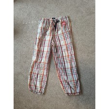 Psycho Bunny Plaid Pajama Pants Size M Cotton Lounge Sleepwear Multicolor Men's Pajamas price